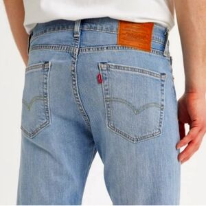 Mens Levis 550 Med Wash Relaxed 34 XTall Heavy Weight Outdoor Jeans Classic